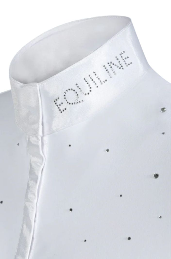 Equiline Damen Turniershirt Guardeg White