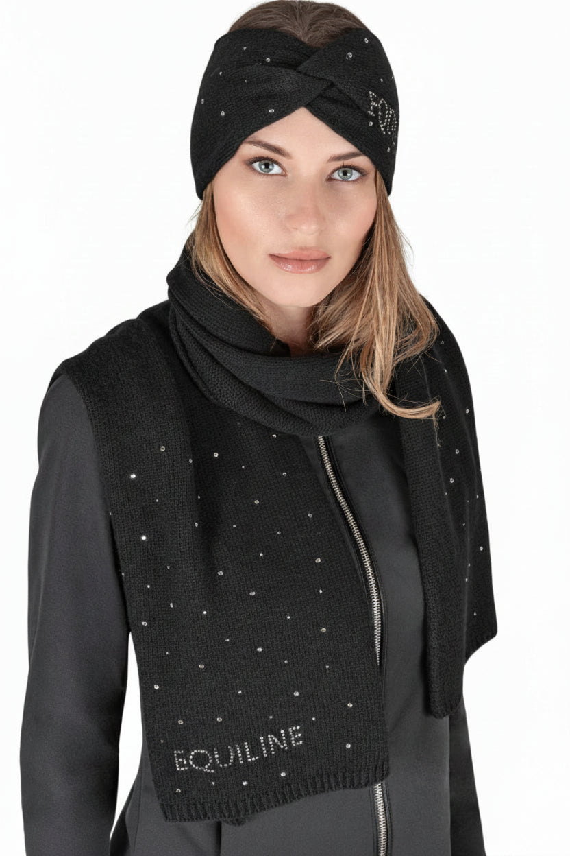 Equiline Schal Glueg Schwarz