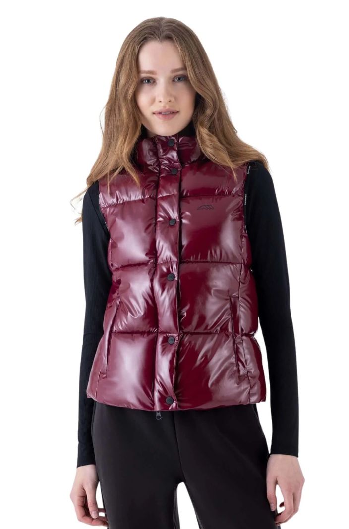 Equiline Damen Steppweste Eqciro Alpine Plum