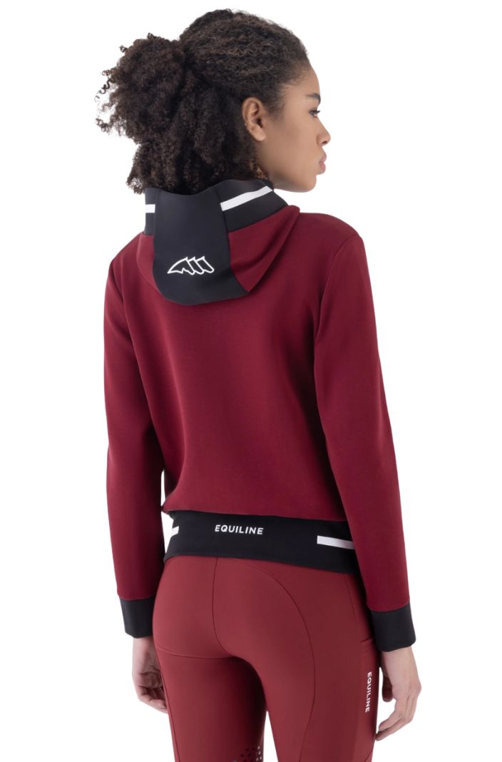 Equiline Sweatjacke Eqcetir Alpine Plum