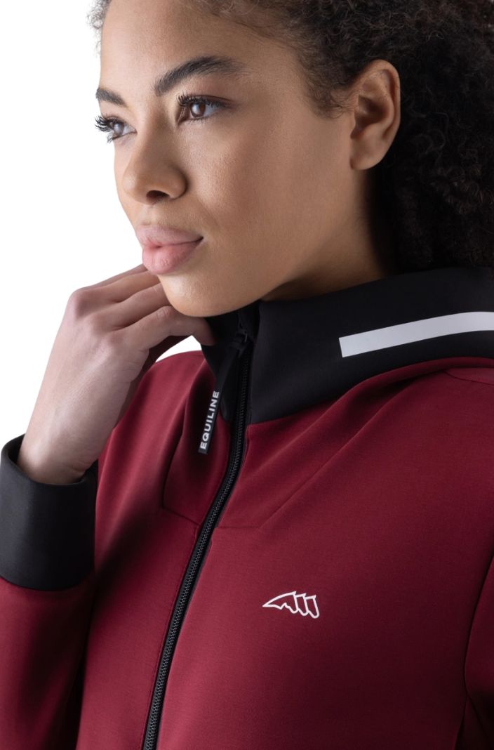 Equiline Sweatjacke Eqcetir Alpine Plum