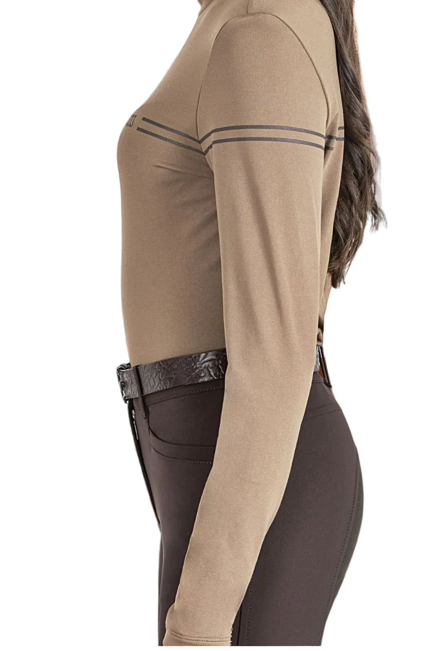 Equiline »Damen Langarmshirt Eojie Camel