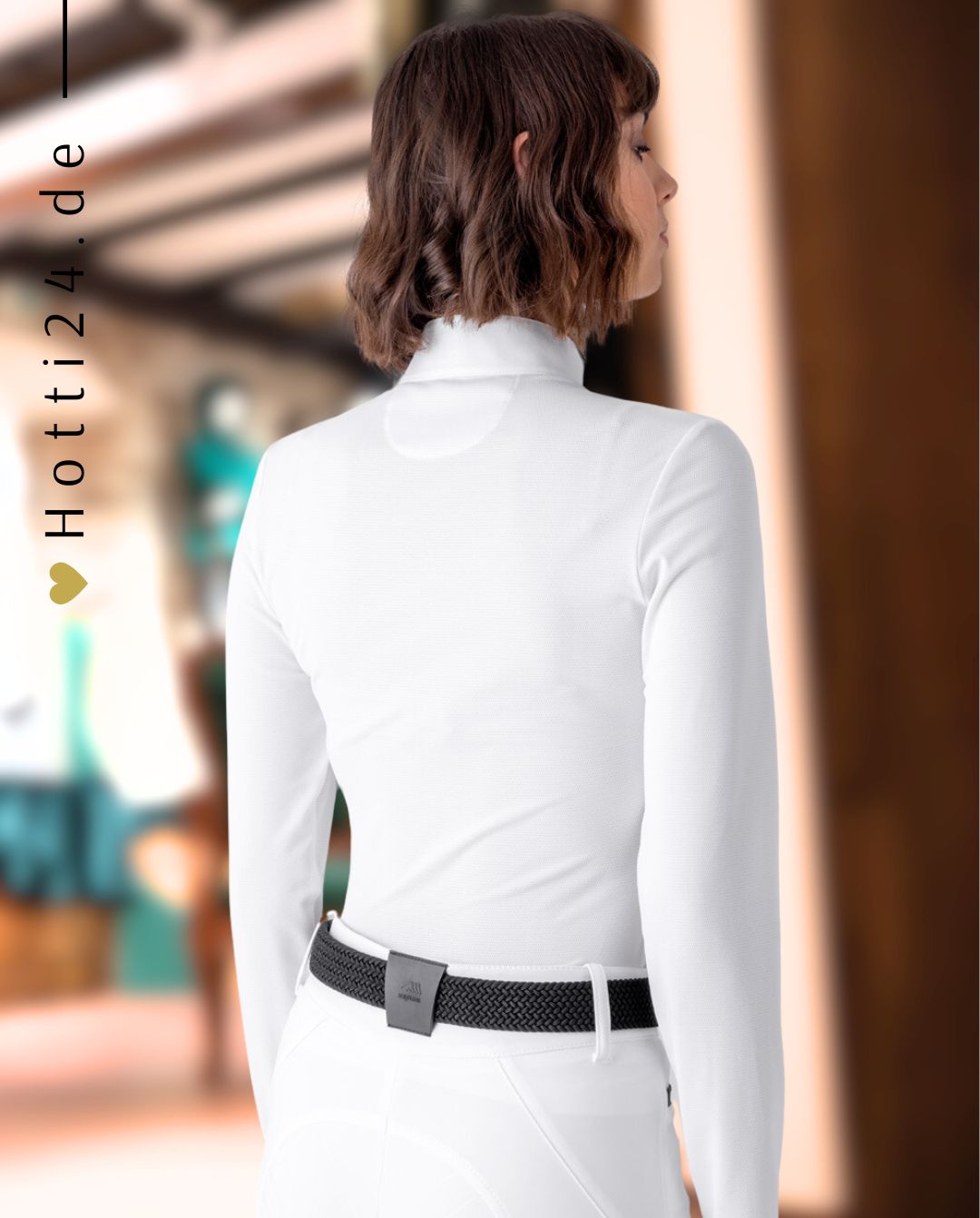 EQUILINE »Turnierbluse Colid White