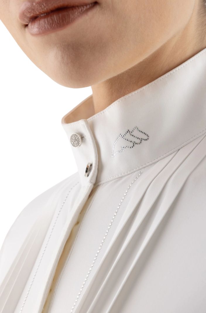 Equiline »Damen Turnierbluse Eqgelsa White