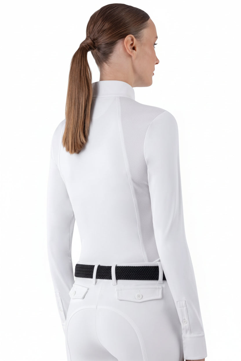 Equiline Turniershirt Ghitak White