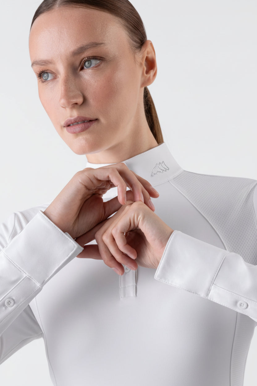 Equiline Turniershirt Ghitak White