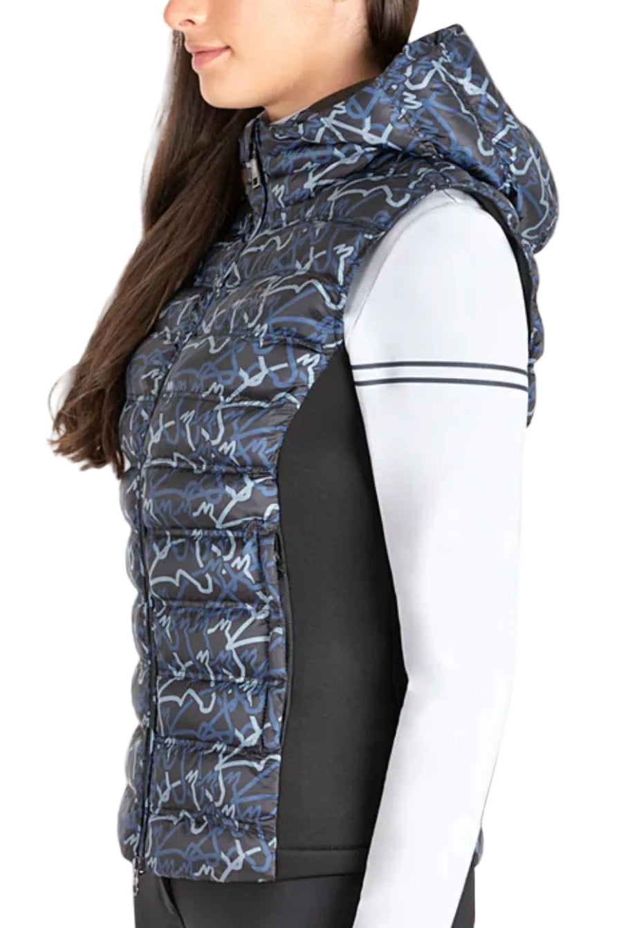 Equiline »Damen Weste Elime Blue All Over