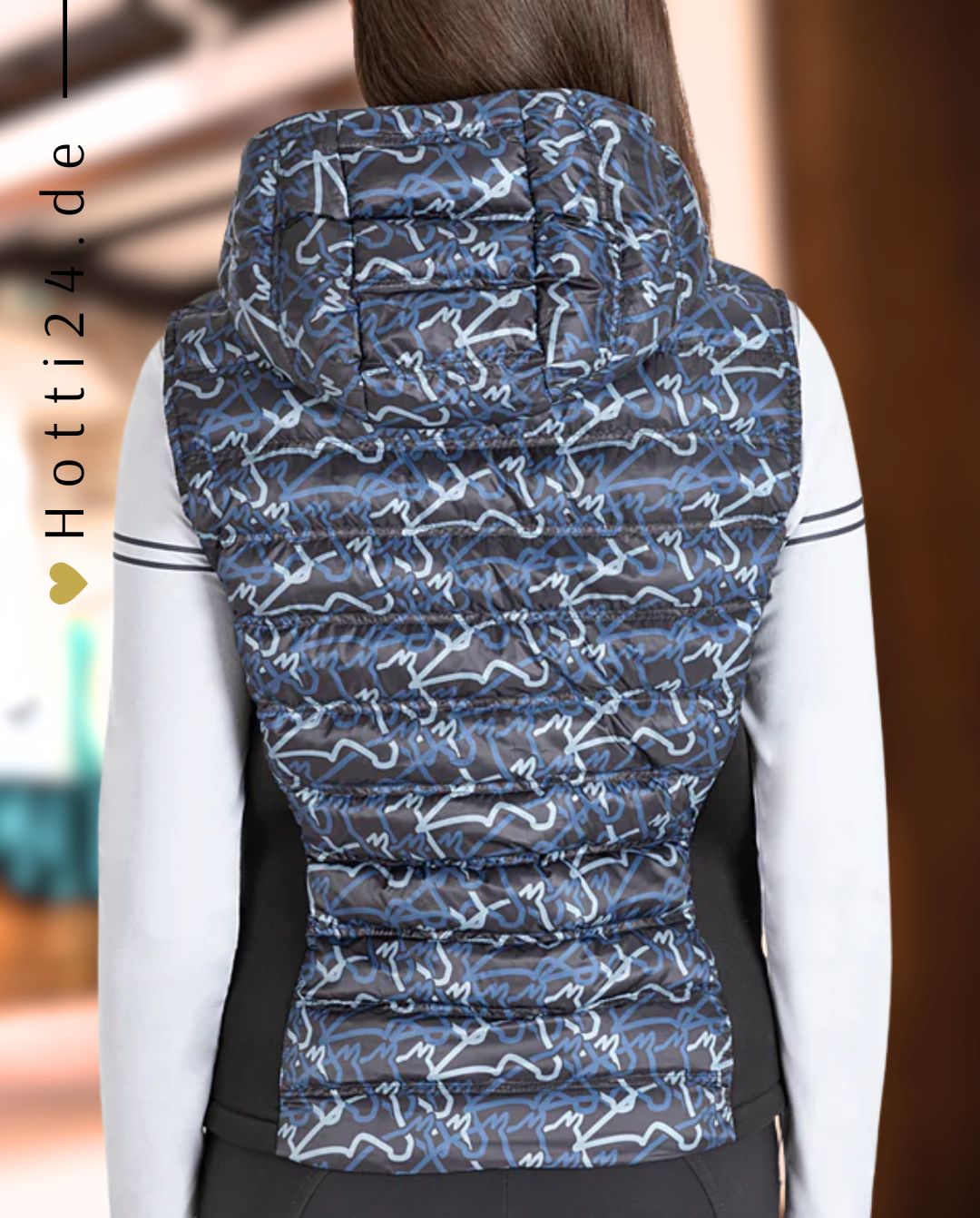 EQUILINE »Weste Elime Blue All Over