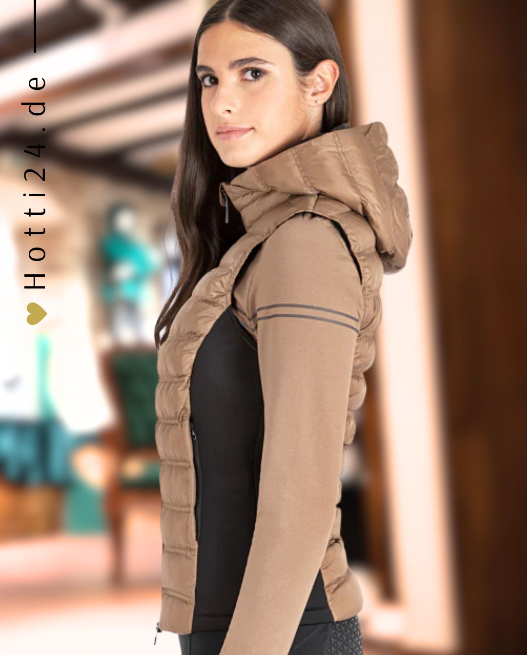 EQUILINE »Weste Elime Camel