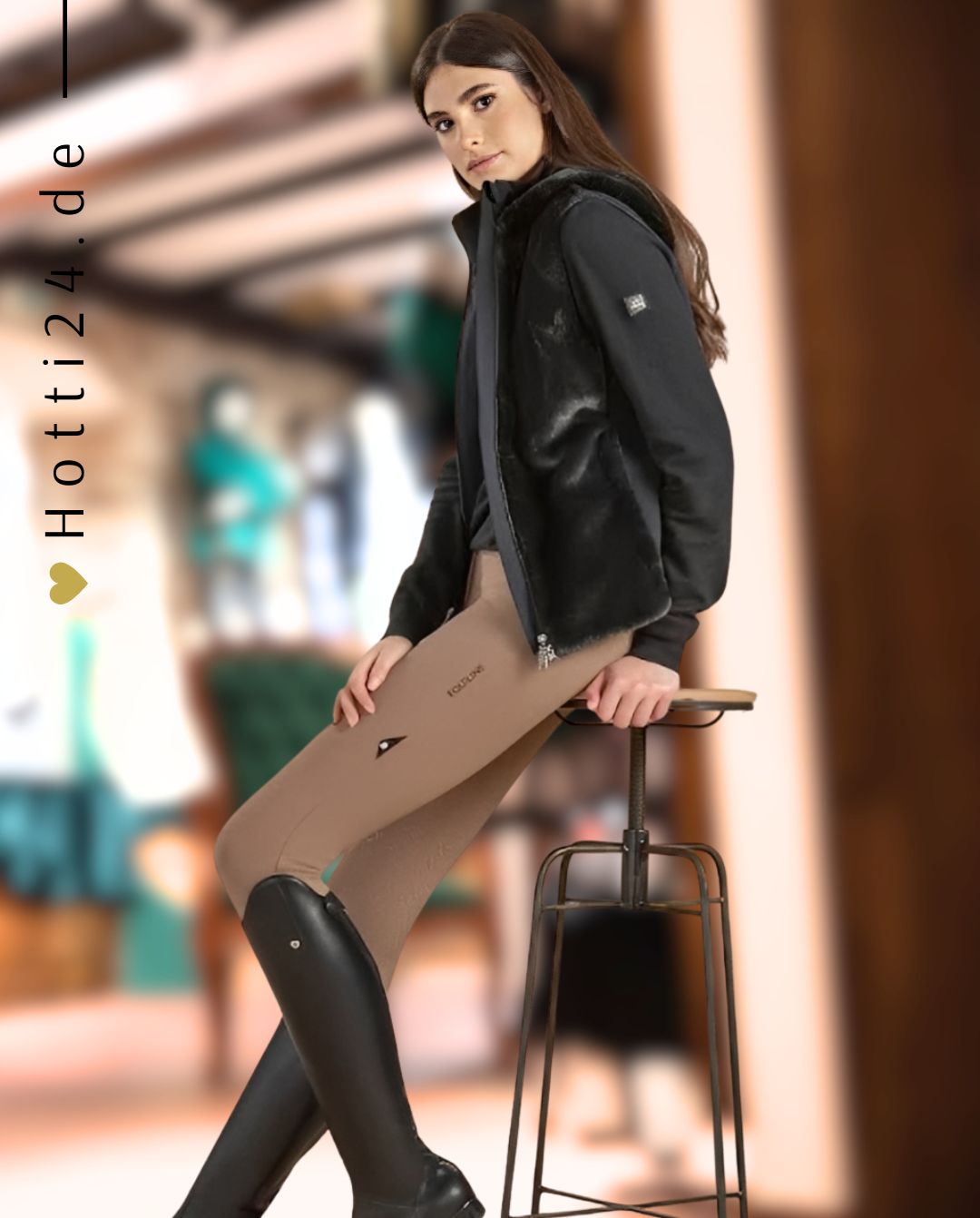 EQUILINE »Weste Ezimie Black