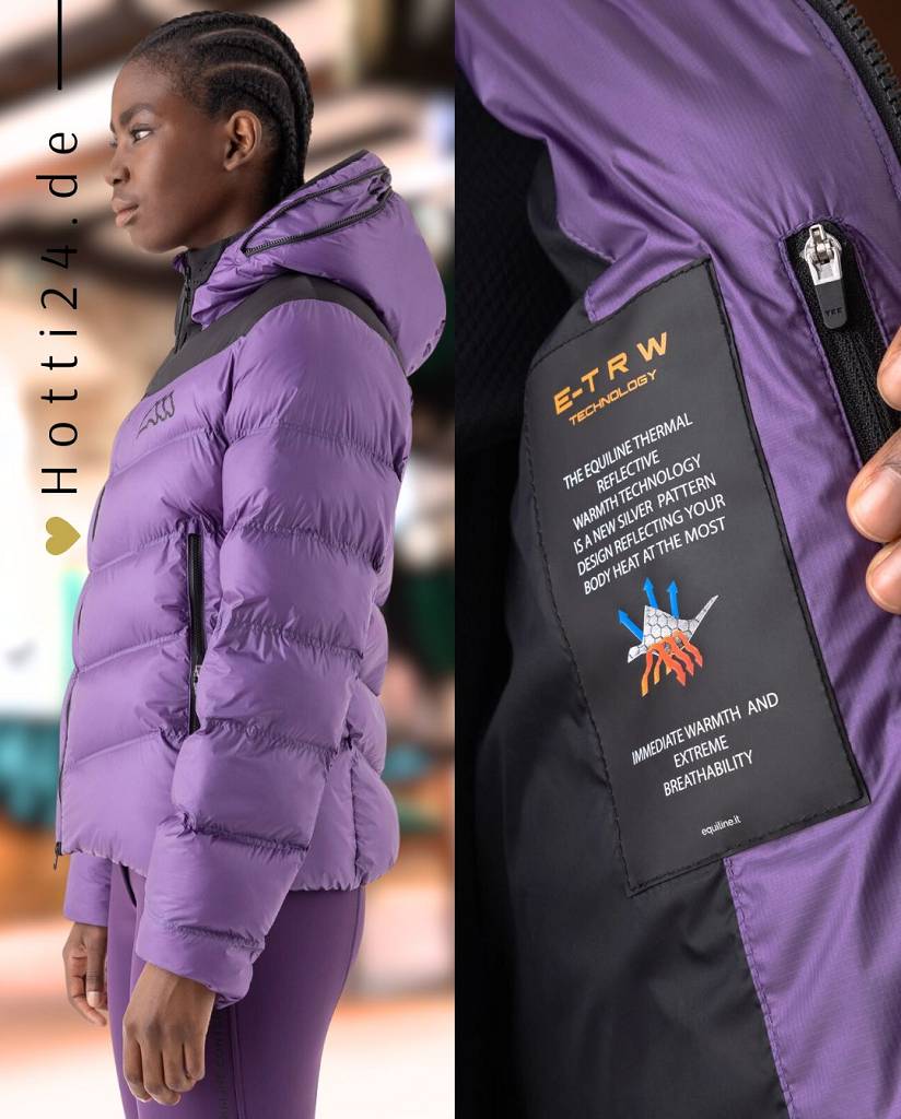 EQUILINE »Winterjacke Caiety Patrician Purple