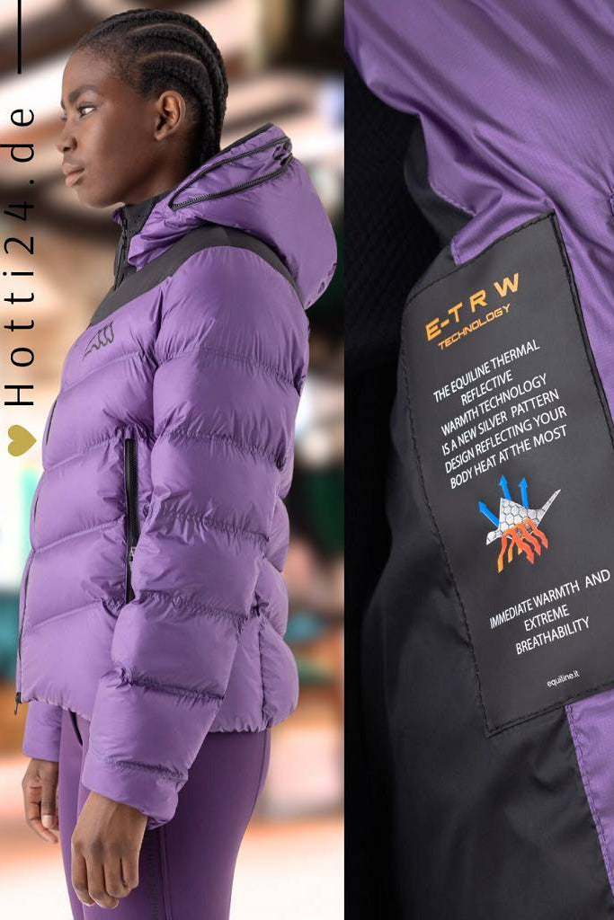 EQUILINE »Winter Jacket Caiety Patrician Purple