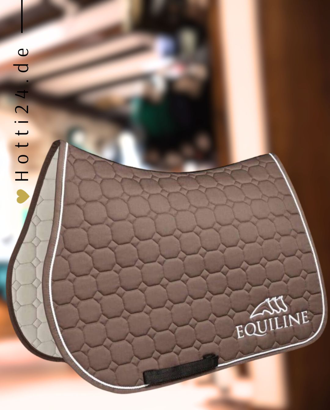 EQUILINE »Dressurschabracke Outline Cappuccino