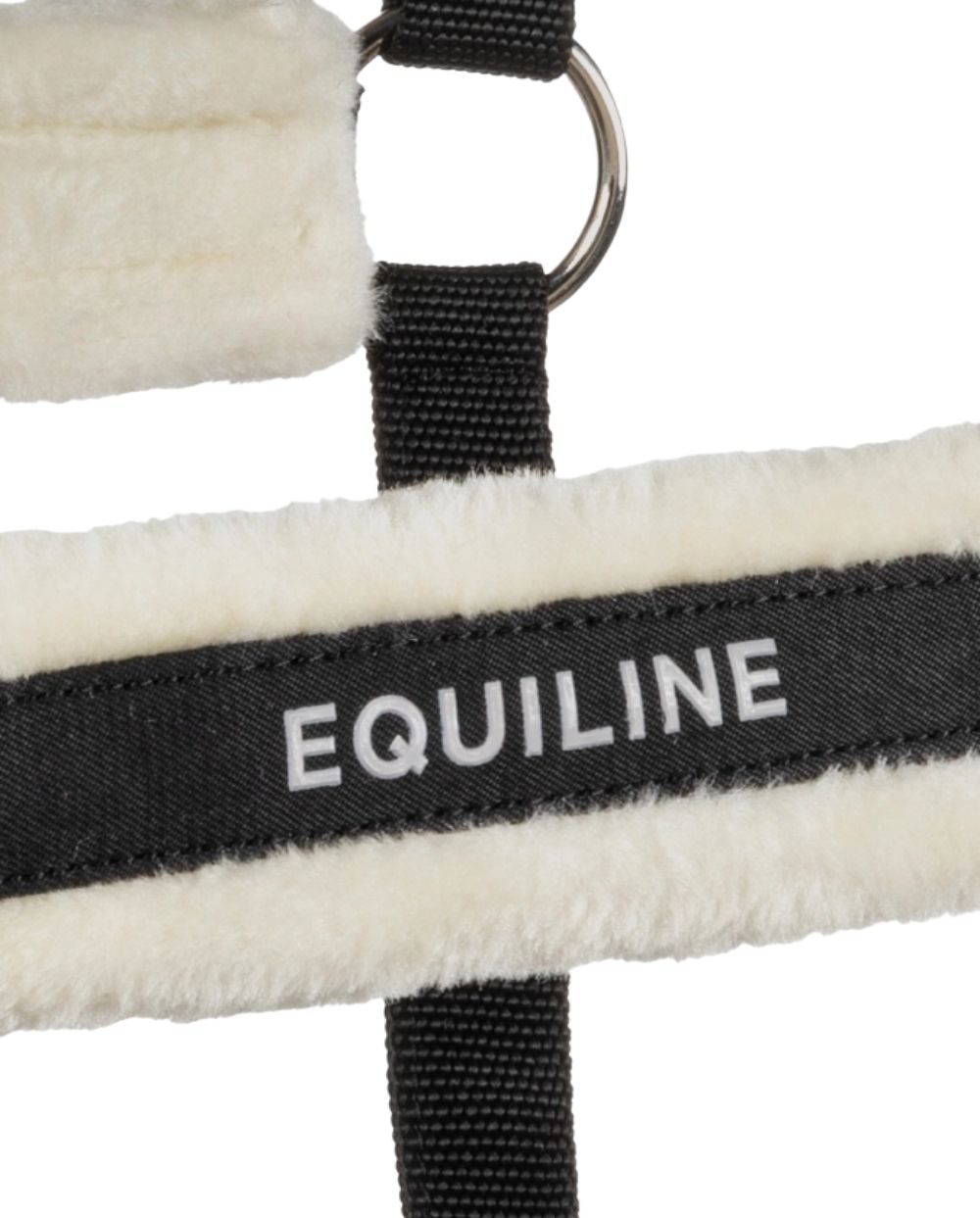Equiline "Capezza Halter with Fur Black