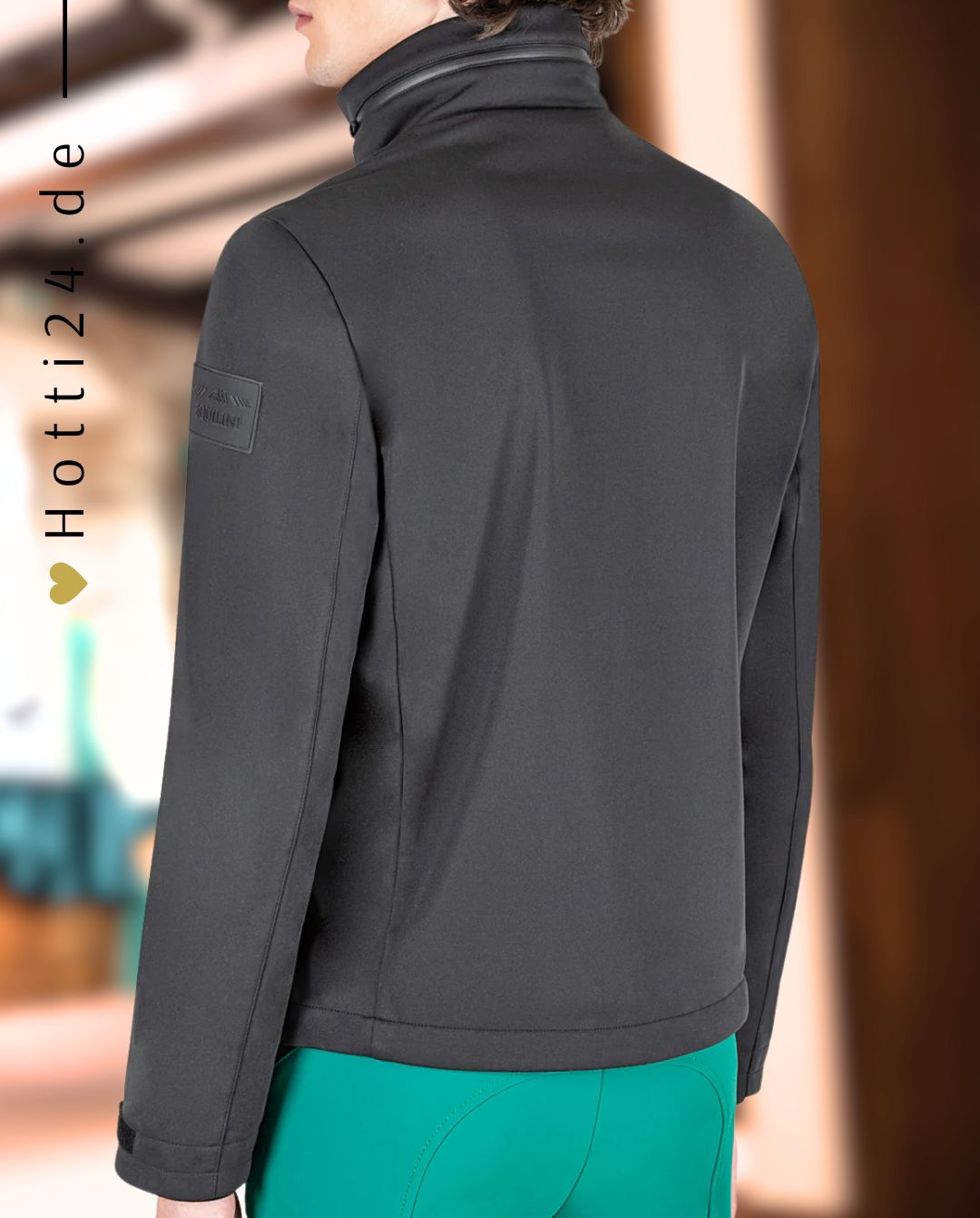 EQUILINE »Softshelljacke Costec Black