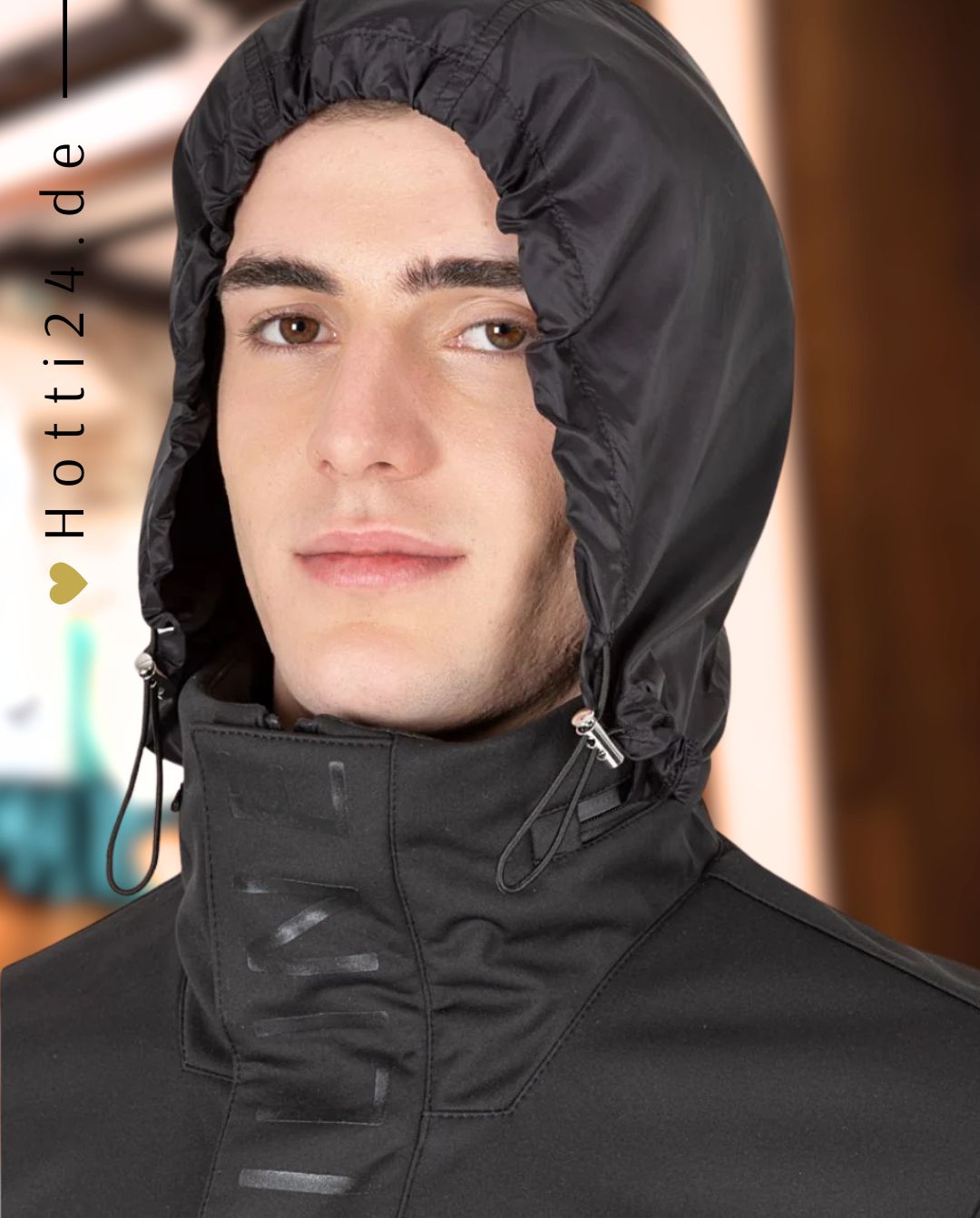 EQUILINE »Softshelljacke Costec Black
