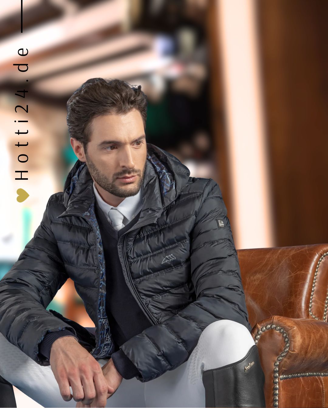 EQUILINE »Jacke Elasie Blue