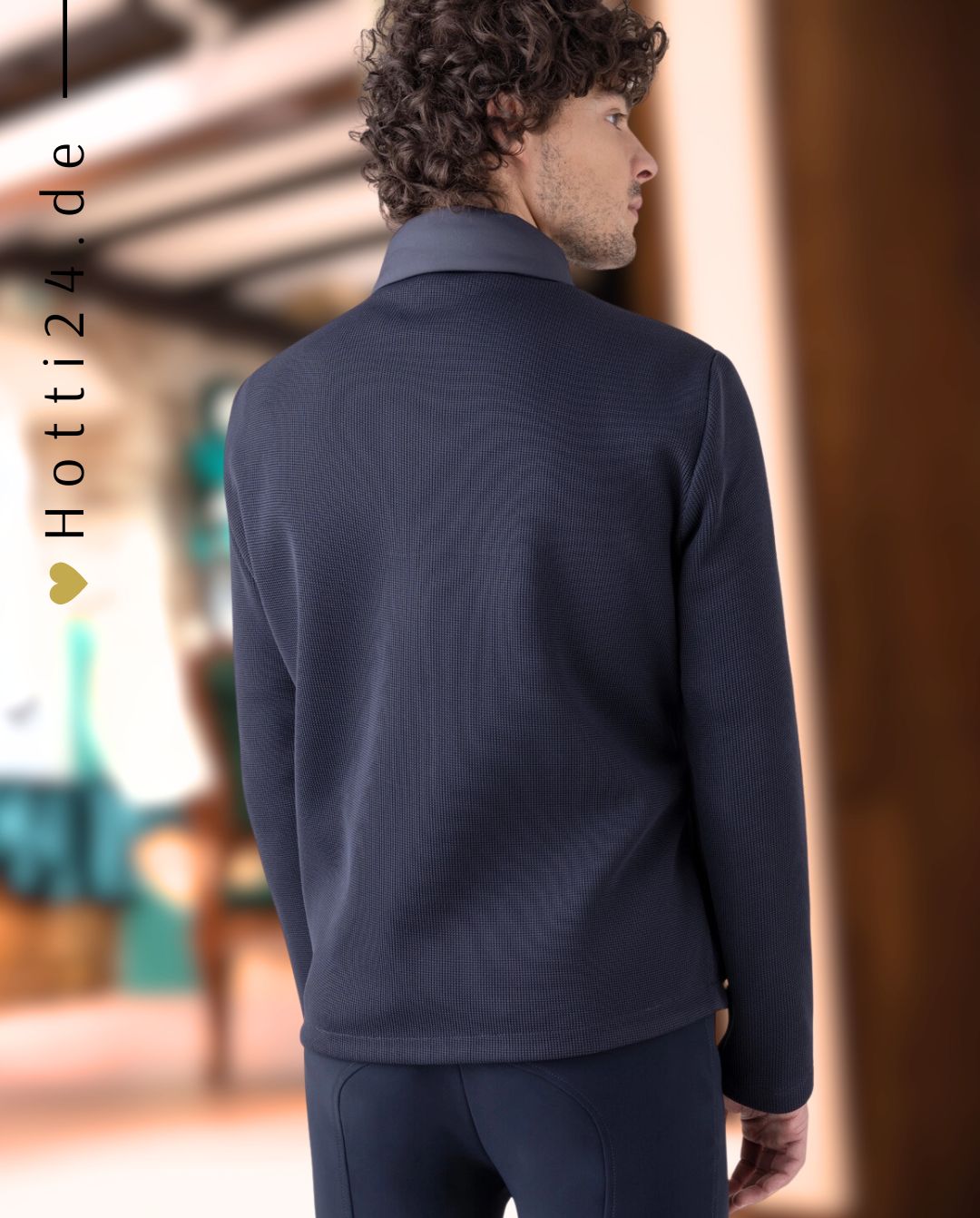 EQUILINE »Trainingsjacke Steppjacke Ralf Blue