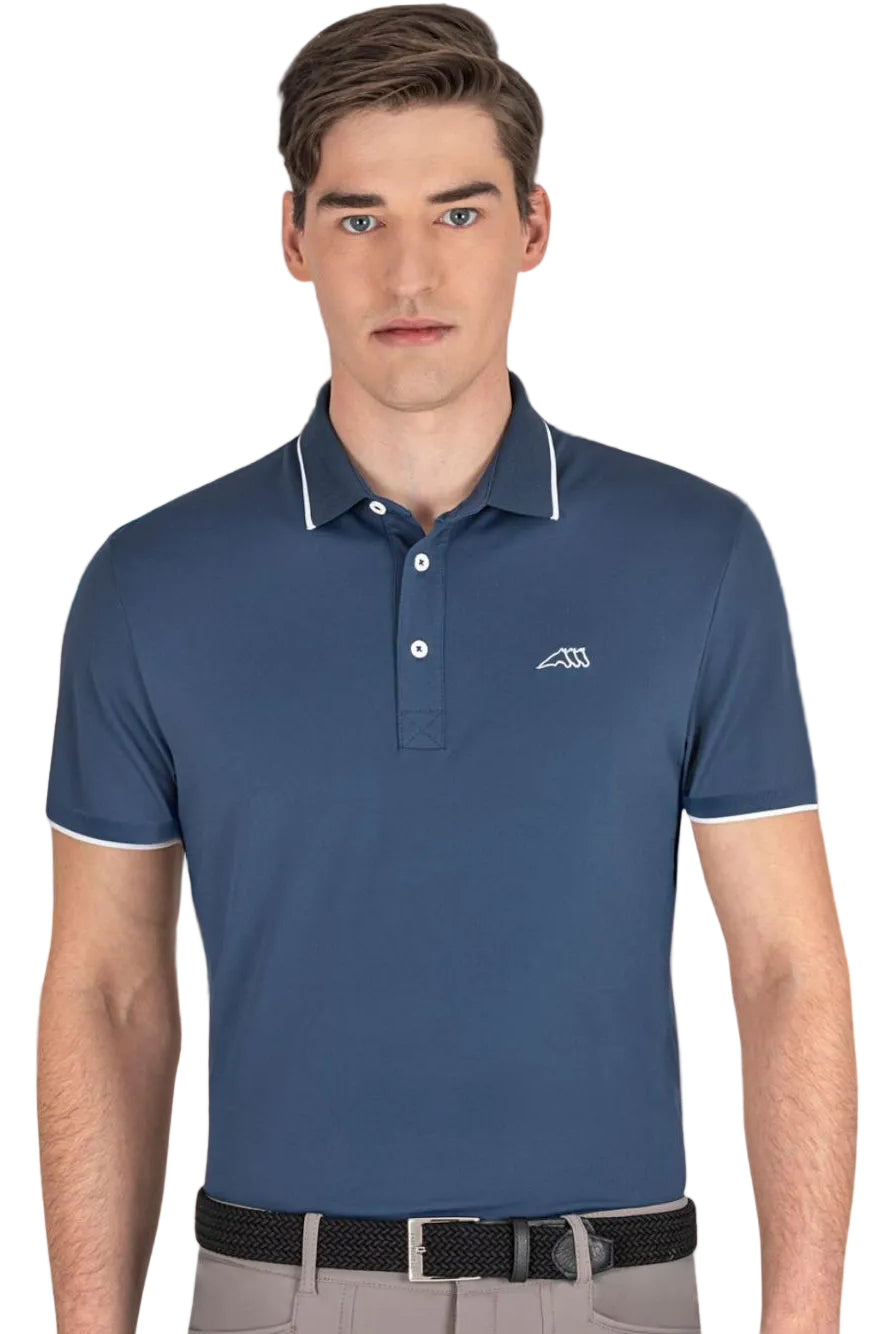 Equiline »Men's Polo Shirt Eliae Diplomatic Blue
