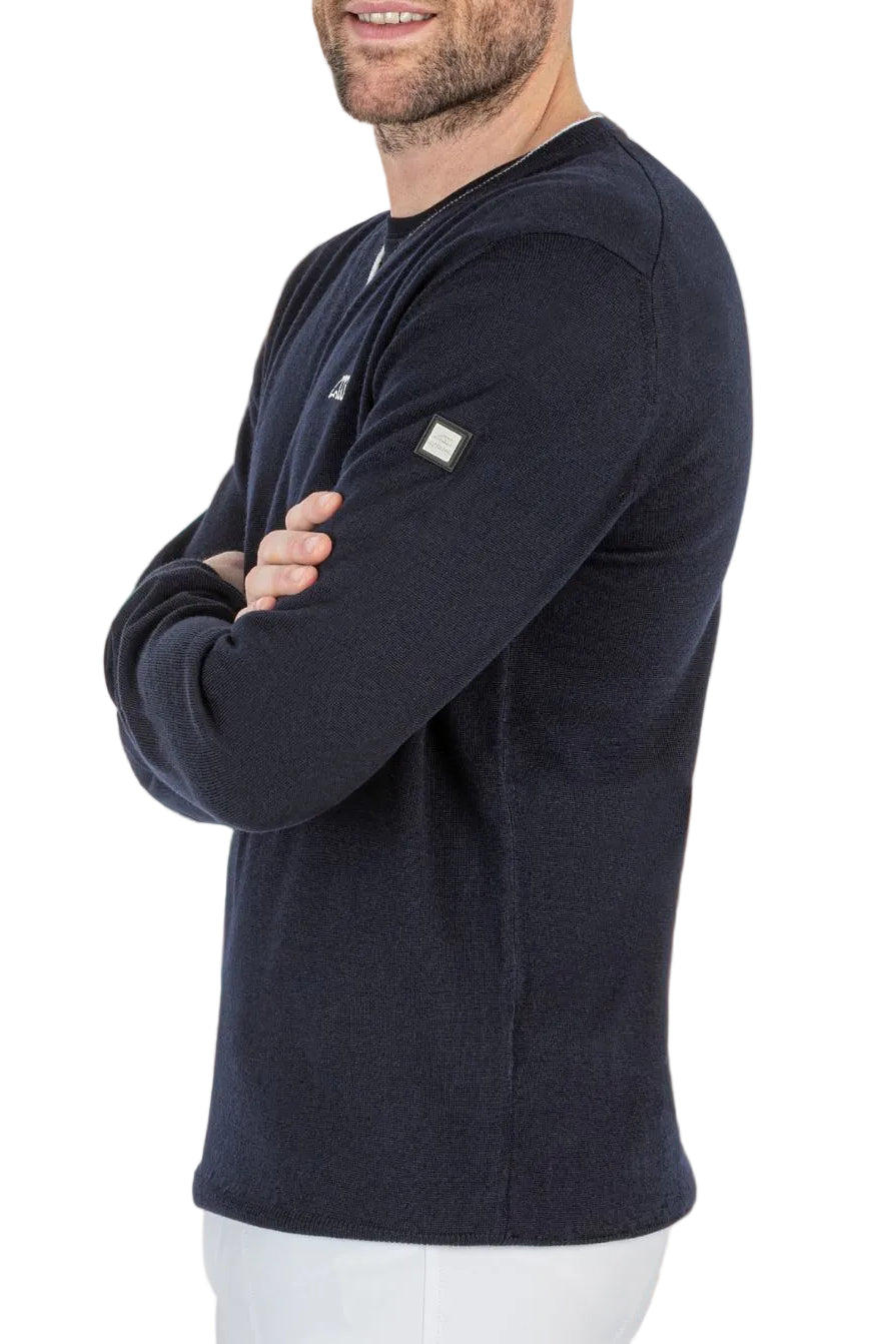 Equiline "Men's Jumper Cedec Blue