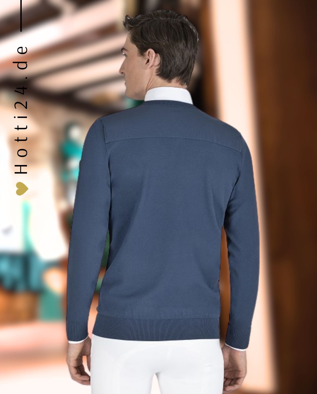 Equiline »Herren Pullover Erbele Diplomatic Blue