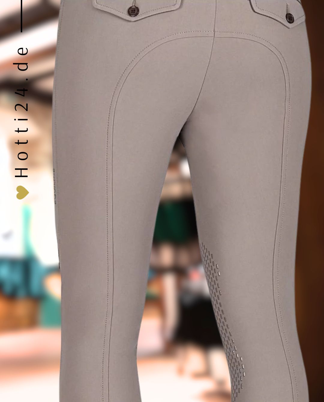 EQUILINE »Reithose Edukek KnieGrip Deep Sand