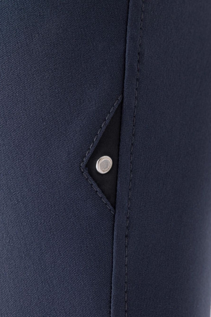 Equiline "Men's Breeches Willow KnieGrip Blue