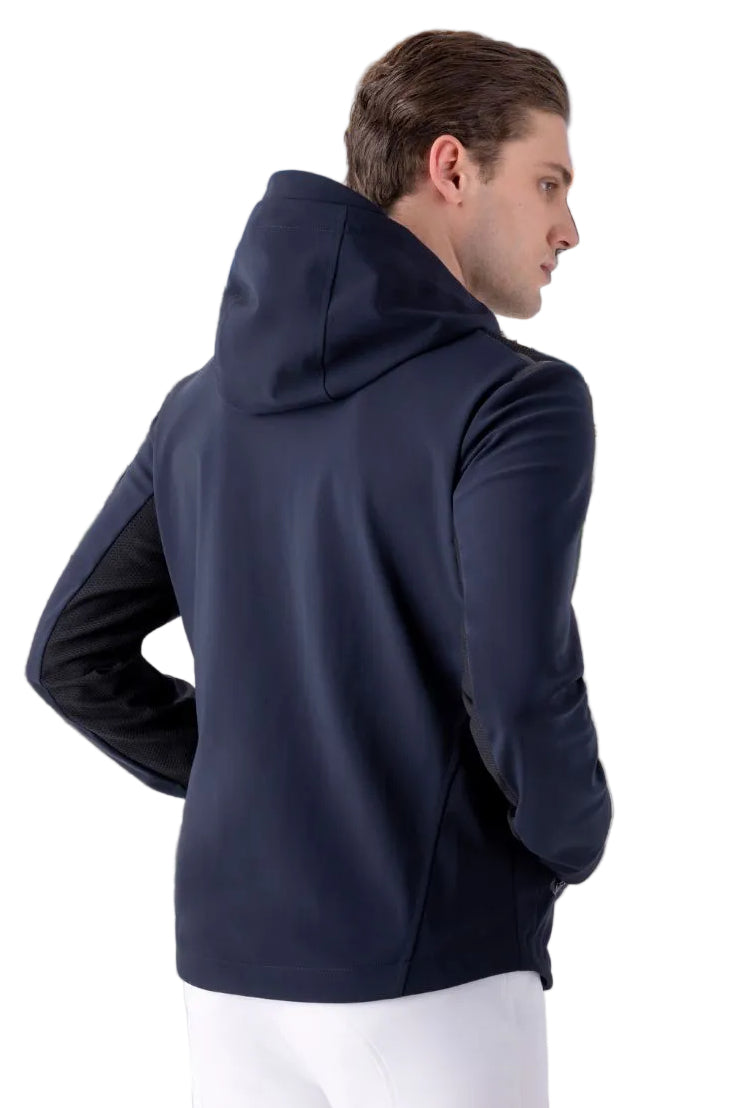 Equiline Men's Softshell Jacket Chalec Blue