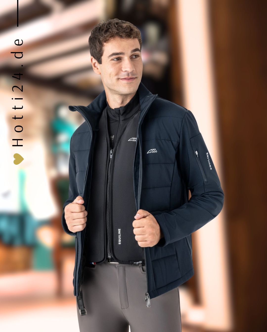 Equiline »Softshelljacke Exot Blue