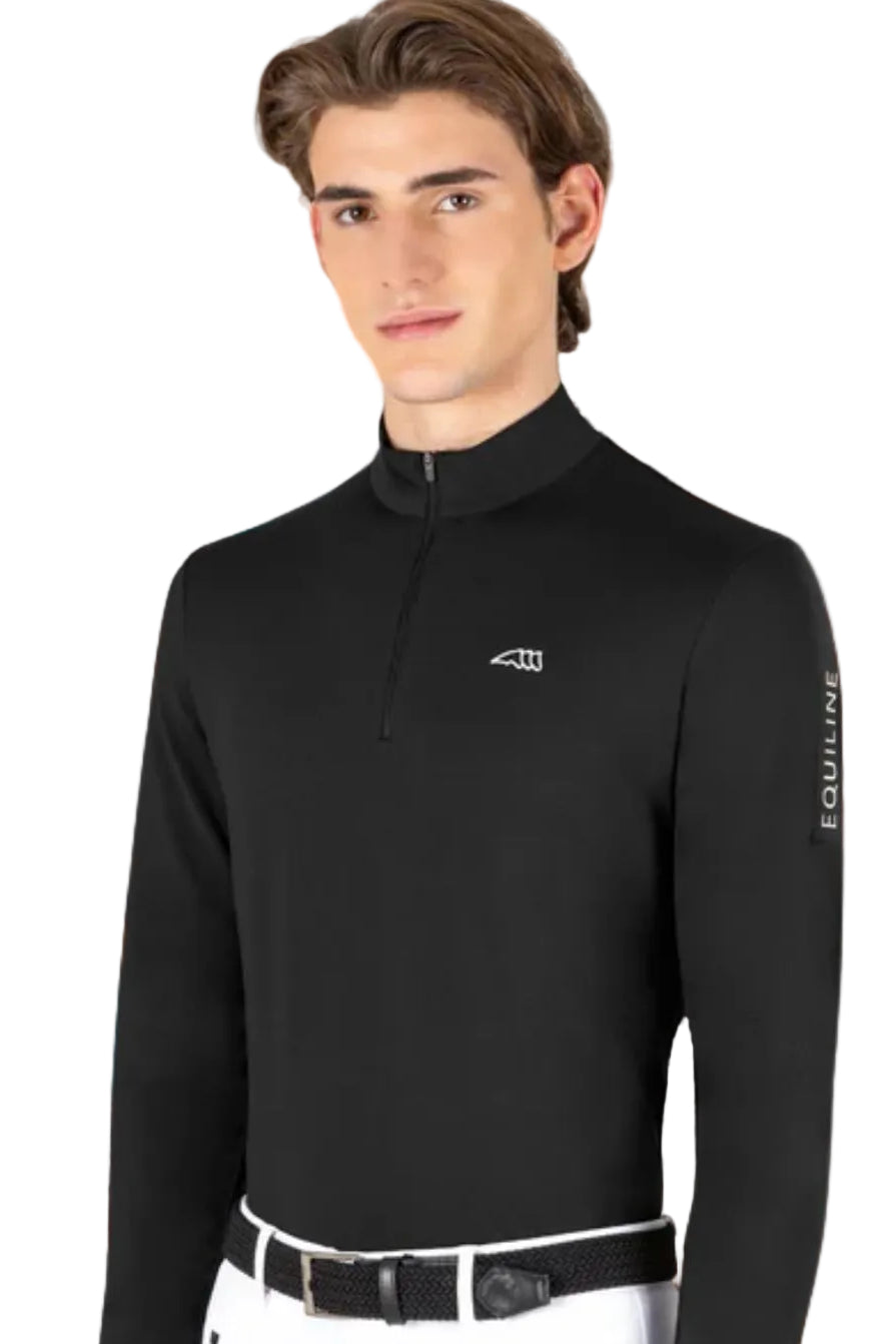 Equiline »Herren Reitshirt langarm Cesko Black