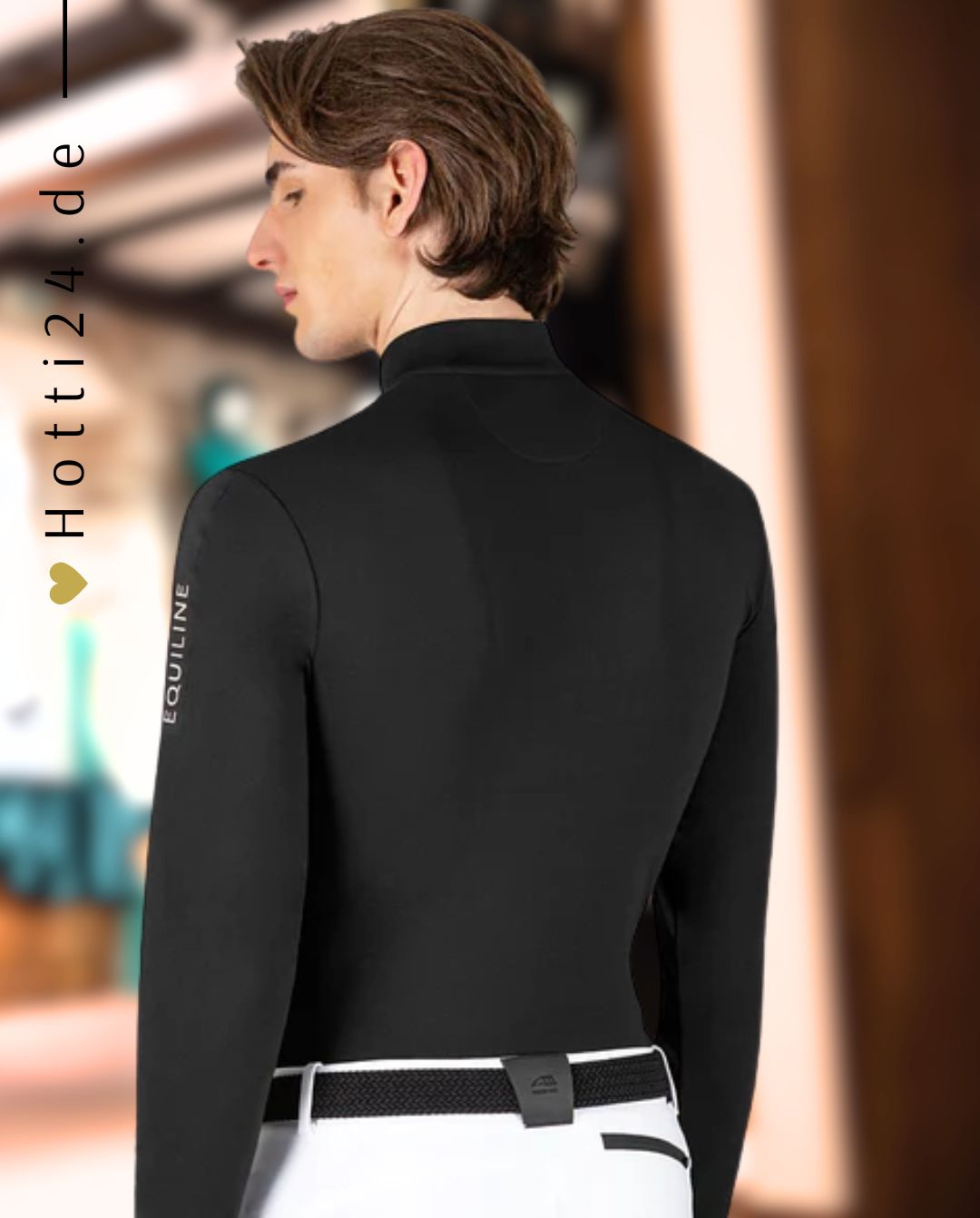 EQUILINE »Trainingsshirt Cesko Black