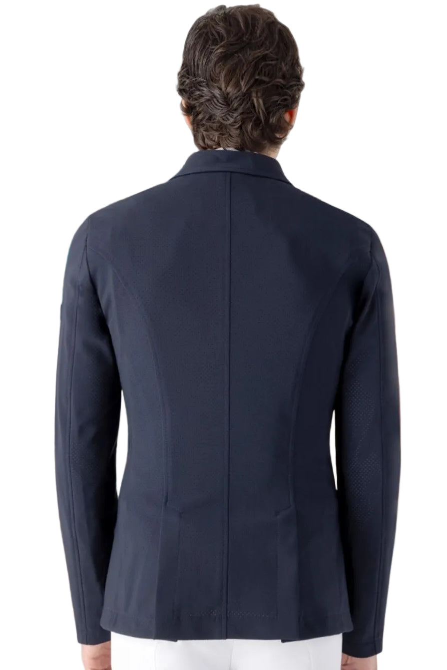 Equiline Men's Competition Jacket Coraz Blue