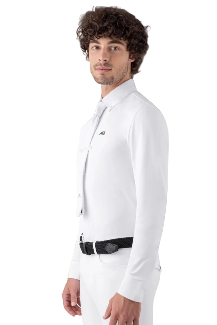 Equiline "Men's Competition Shirt David White