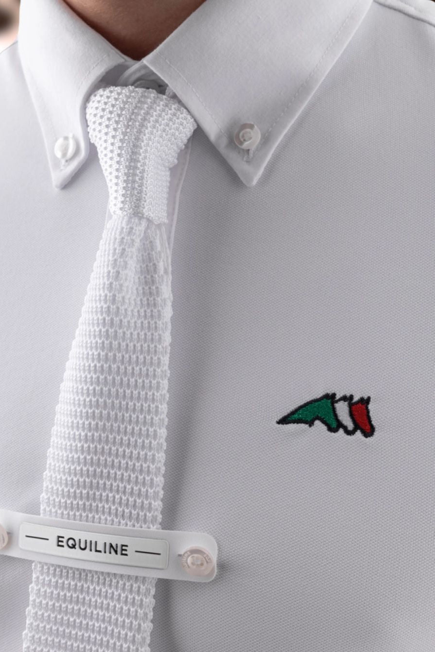 Equiline "Men's Competition Shirt David White