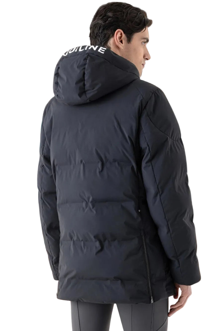 Equiline "Men's Puffer Jacket Colky Black