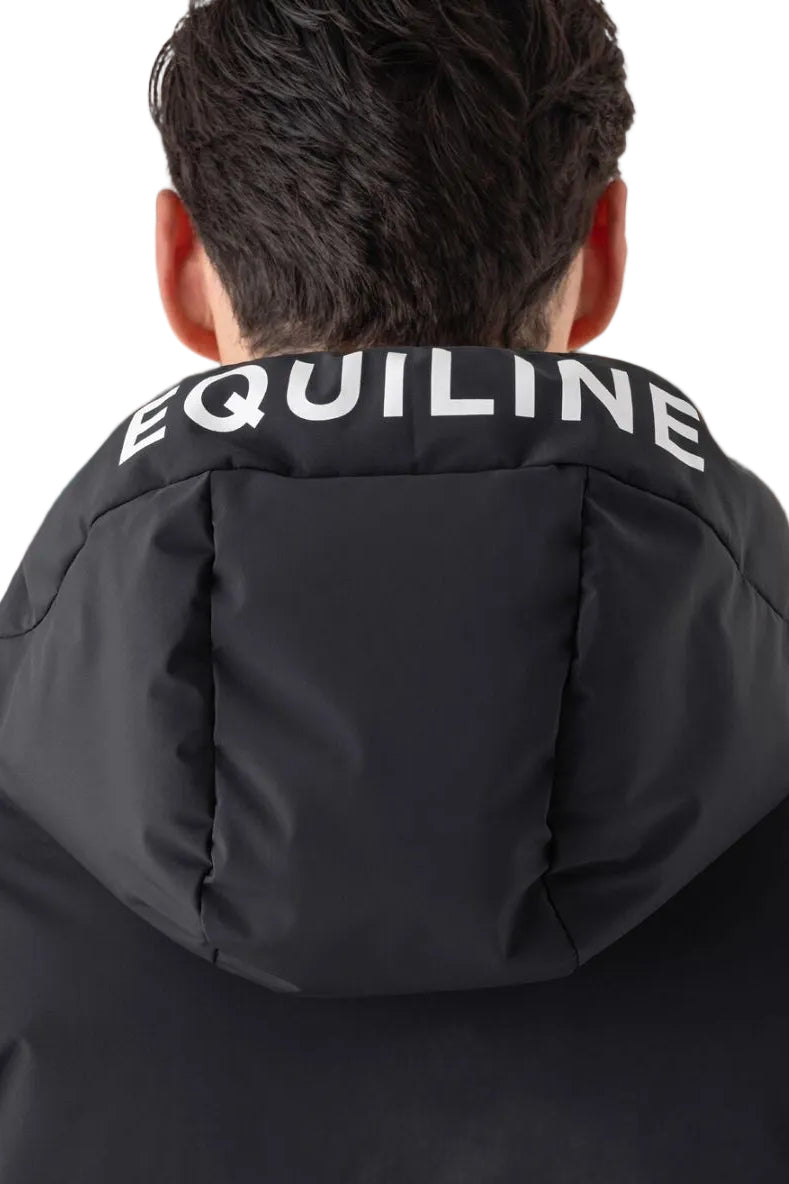Equiline "Men's Puffer Jacket Colky Black