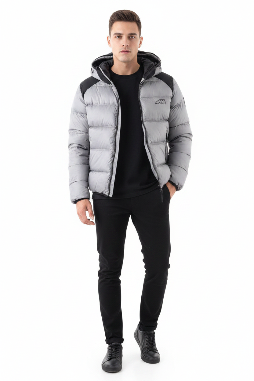 Equiline "Men's Puffer Jacket Cortego Sleet