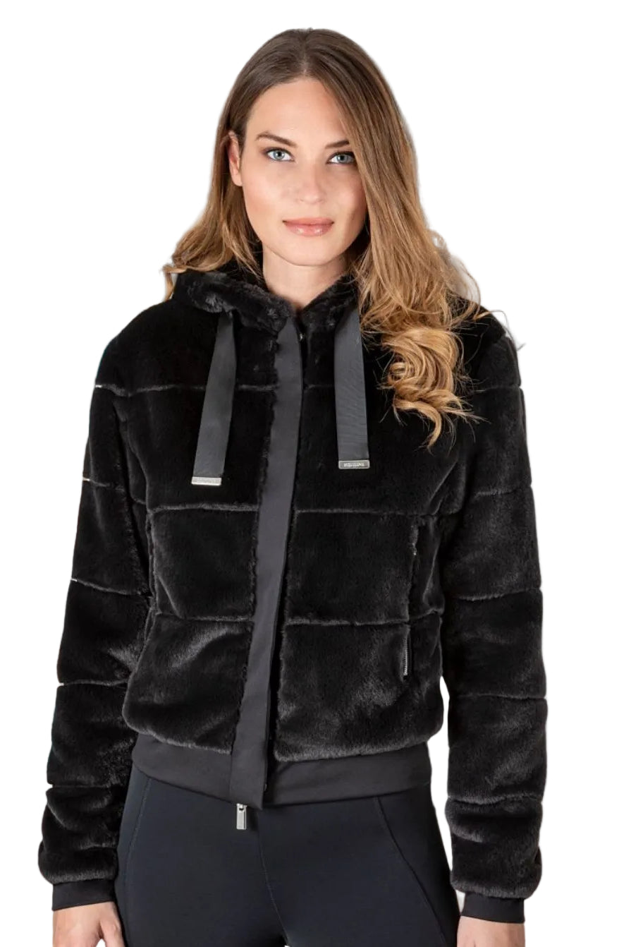 Equiline »Damen Jacke Glossig Black