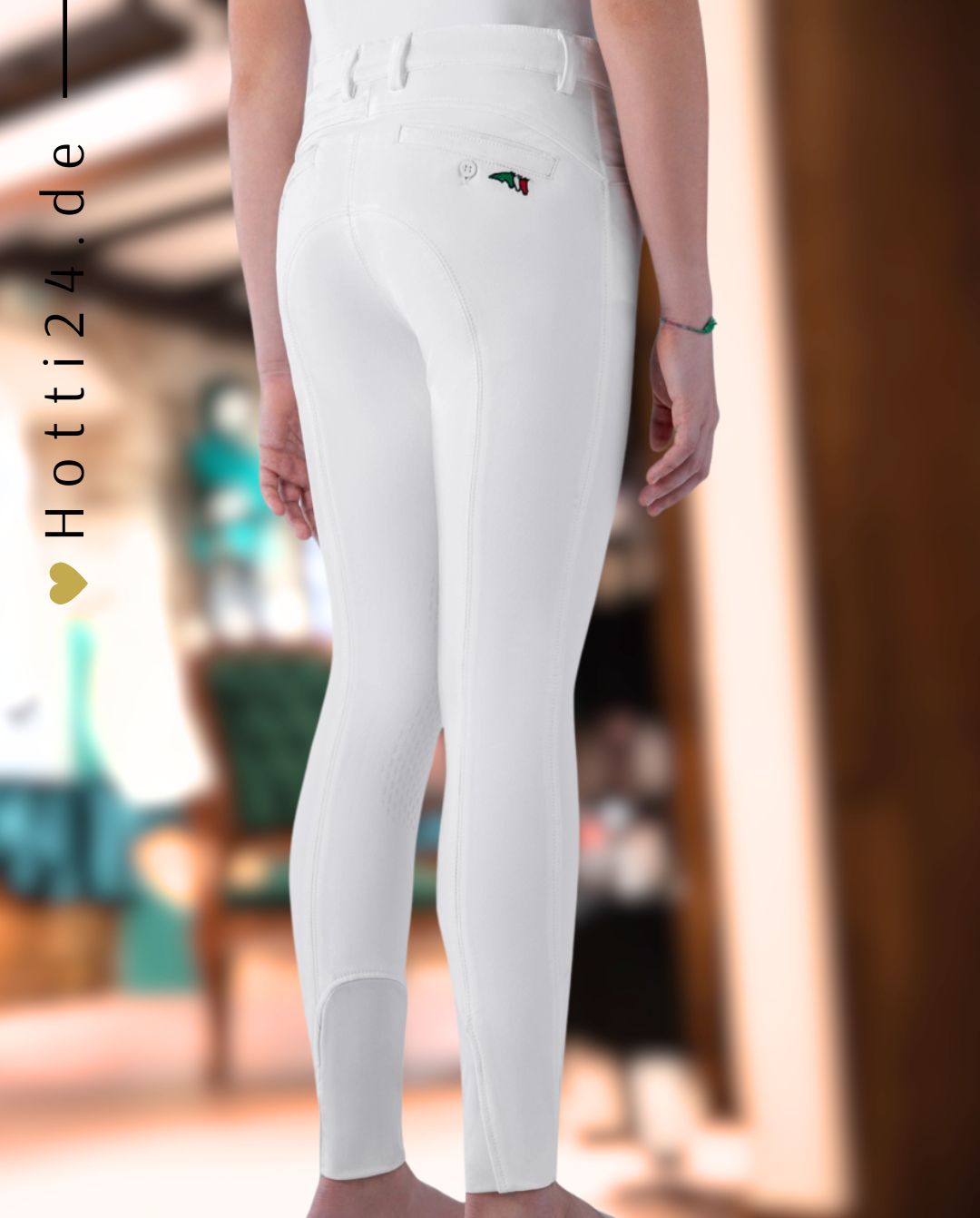 Equiline »Reithose Jhoank KnieGrip White