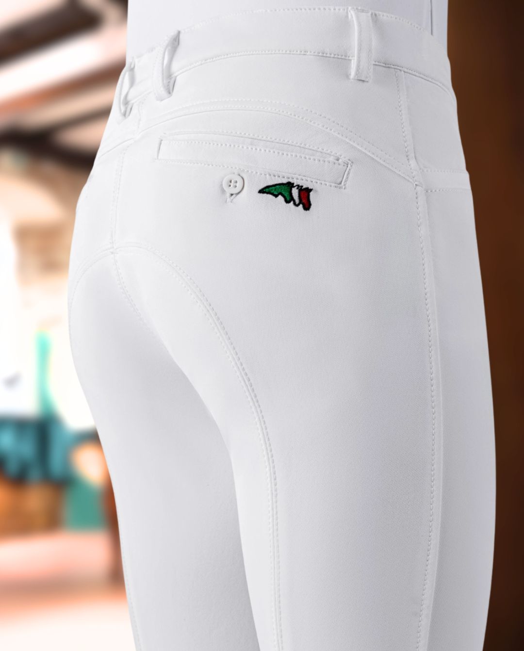 Equiline »Reithose Jhoank KnieGrip White