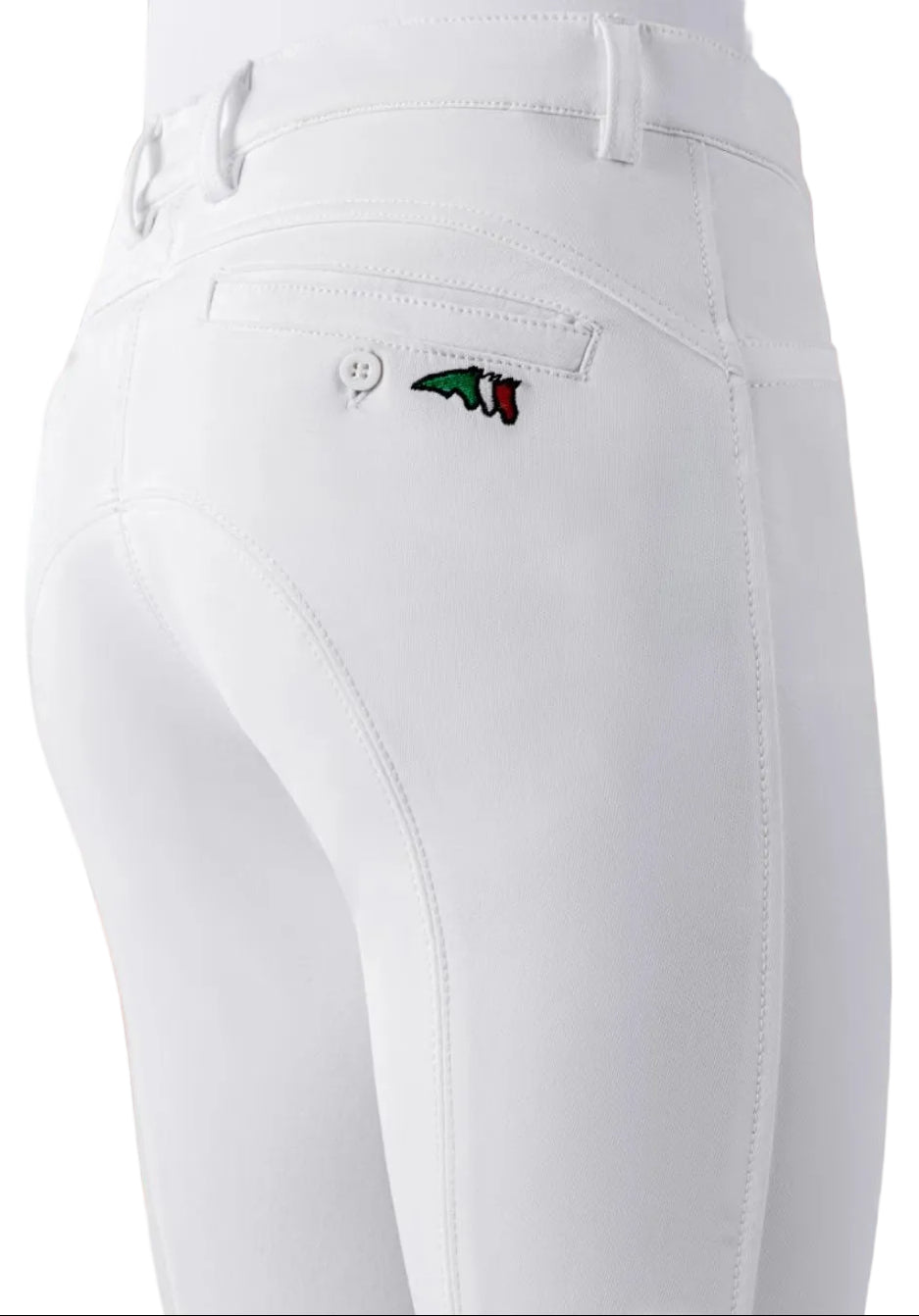 Equiline Kinder Reithose Jhoank KnieGrip White