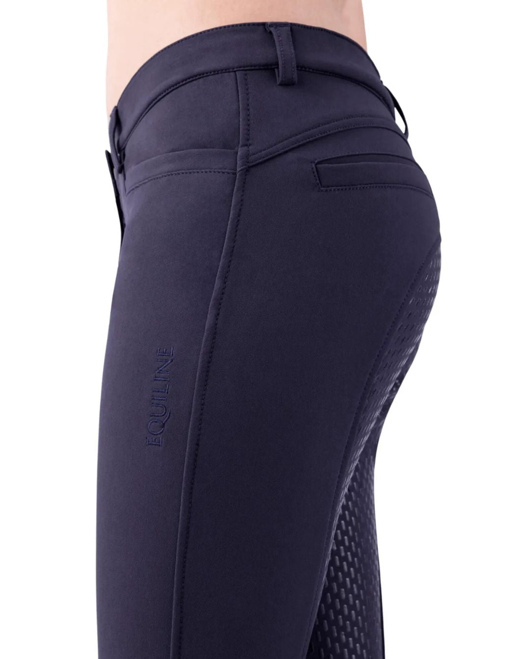 Equiline Kinder Reithose Jaklink FullGrip Blue