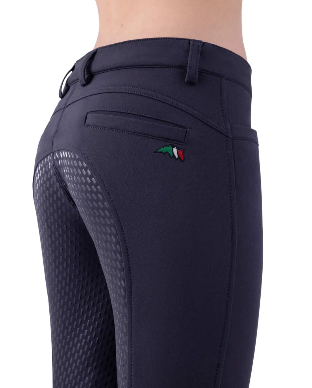 Equiline Kinder Reithose Jaklink FullGrip Blue