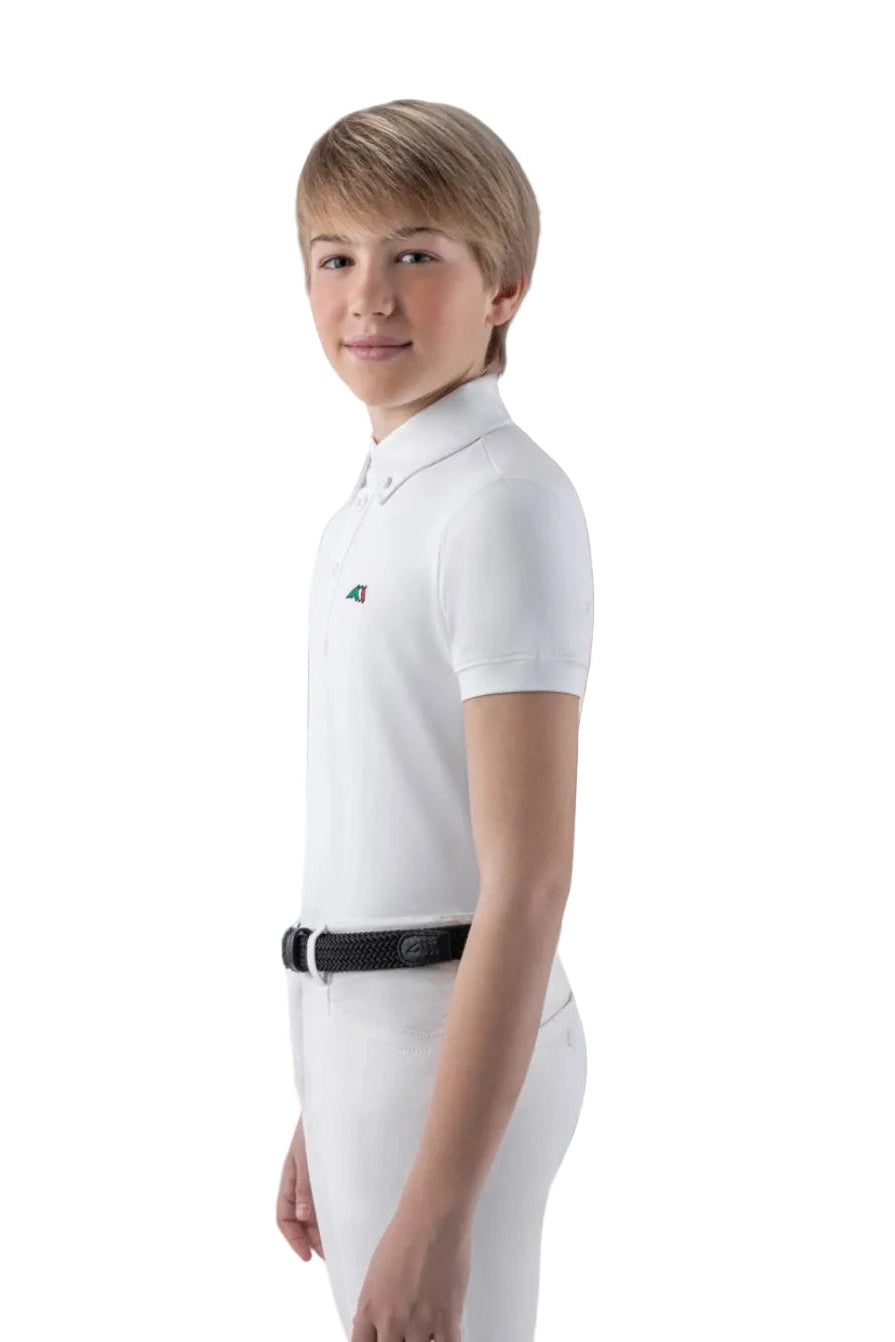 Equiline Turniershirt Jeremyk Weiß