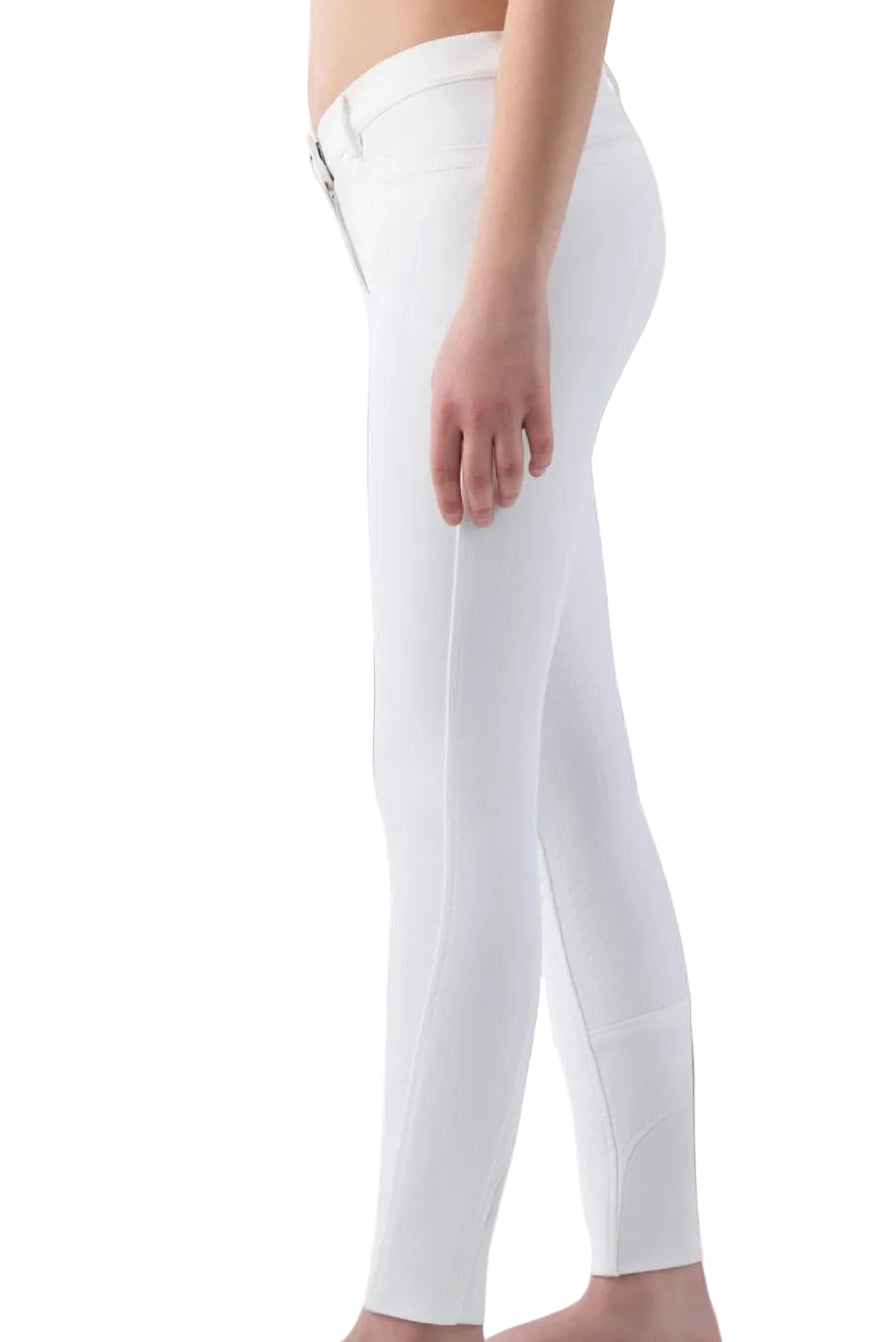 Equiline Kinder Reithose Jaklink FullGrip White
