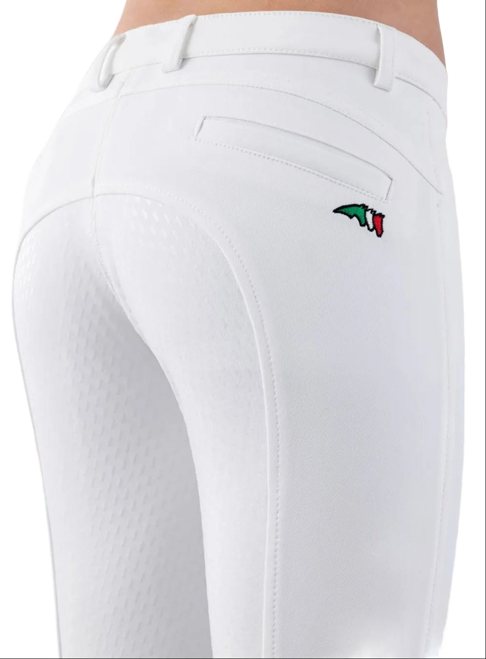 Equiline Kinder Reithose Jaklink FullGrip White