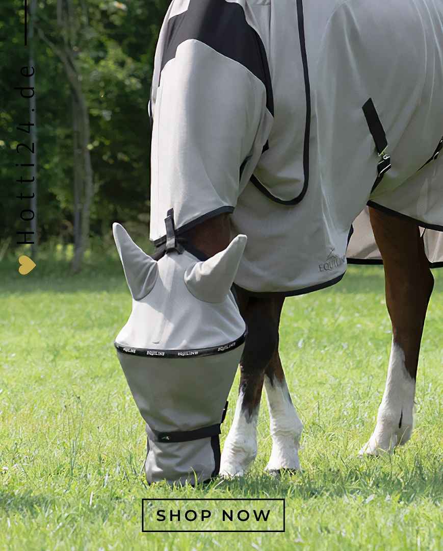equiline pferde fliegenmaske lemonmask ec018pe21021-034