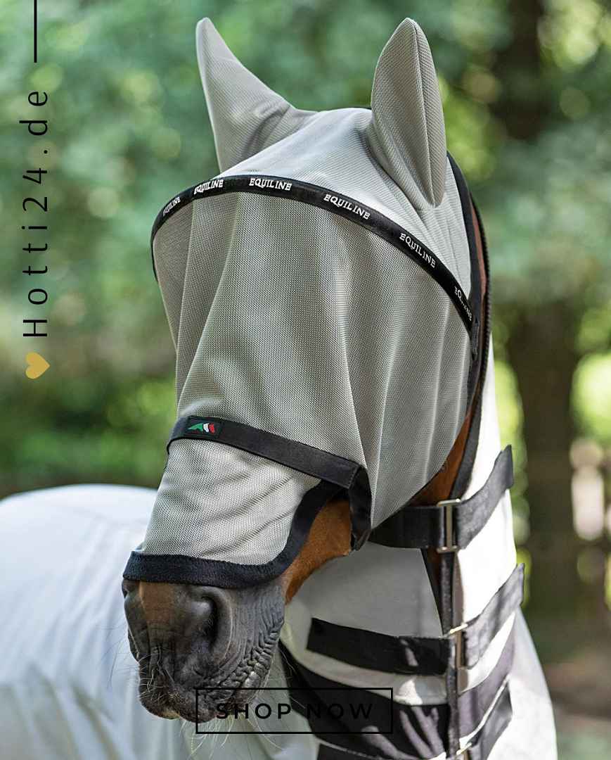 equiline pferde fliegenmaske lemonmask ec018pe21021-034