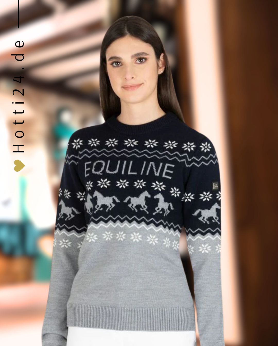 EQUILINE »Pullover Nitan Navy