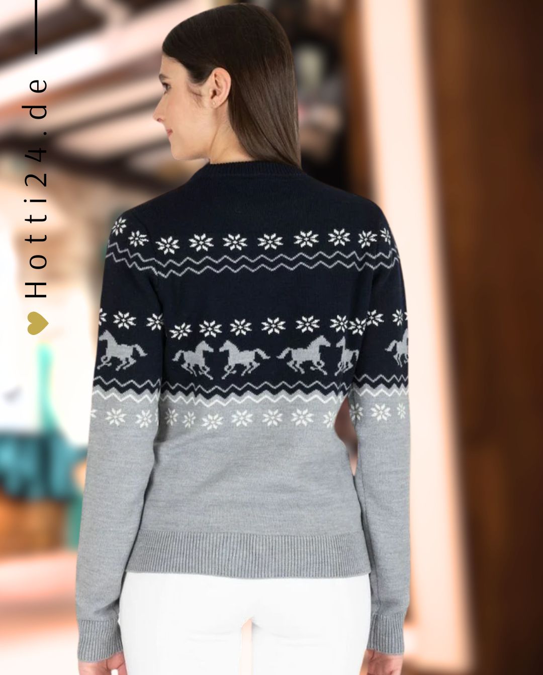 EQUILINE »Pullover Nitan Navy